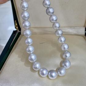 澳洲白珠项链10-14.8MM