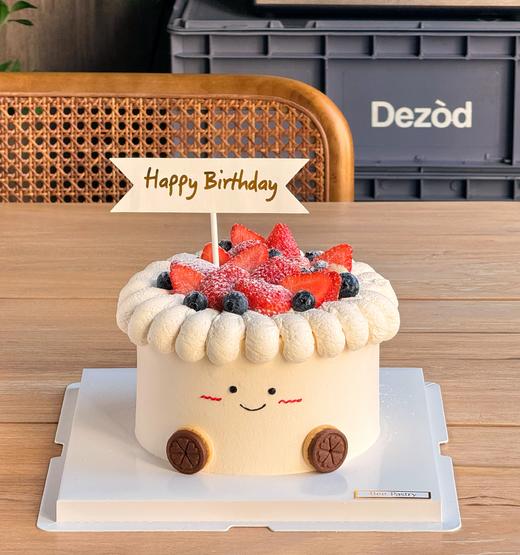 可爱蜡烛H款蛋糕   商品图0