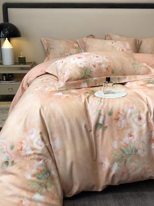 利路米秋冬新款纯棉暖绒磨毛四件套秋色正浓 商品图1