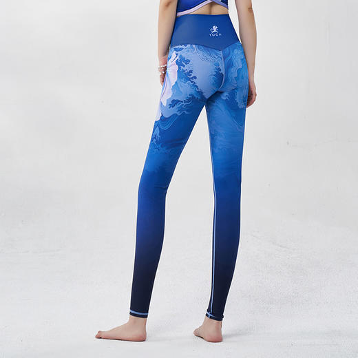 【现货秒发】壁虎瑜伽【斗鱼】限量款印花九分裤 商品图4