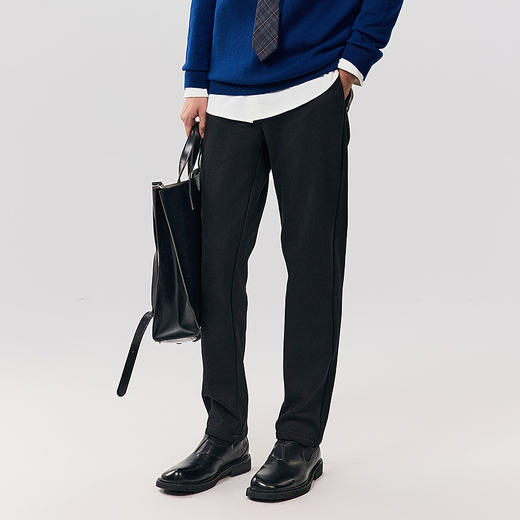 棉仓357818013-弹力针织拉绒锥型暖阳裤 商品图1