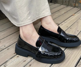 安启美奈经典百搭乐福鞋，增高显瘦，平稳随行