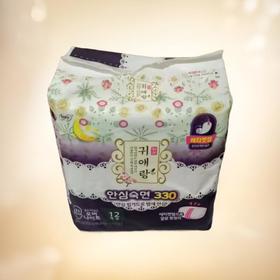 闺艾郎夜用卫生巾 12片/包