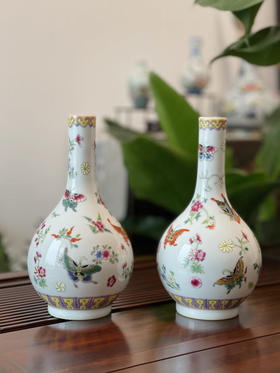 蝶恋花对瓶