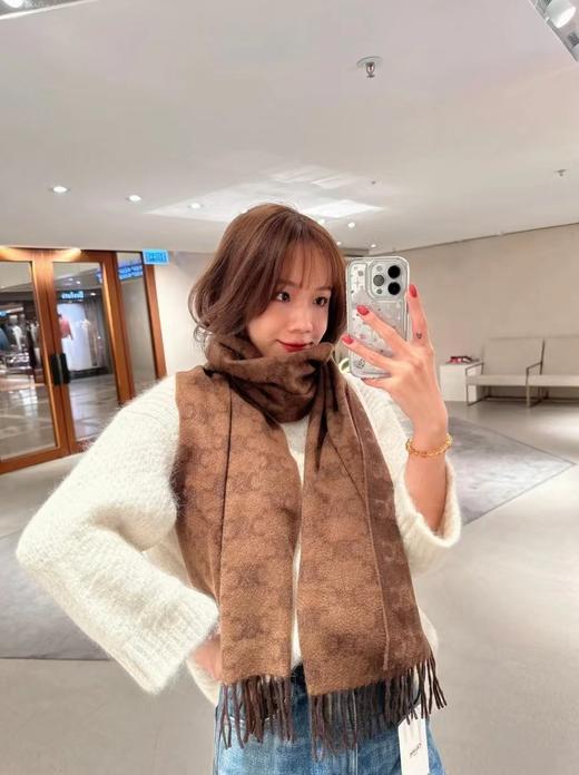 CELINE | 交织字母山羊绒围巾（AN） 商品图7