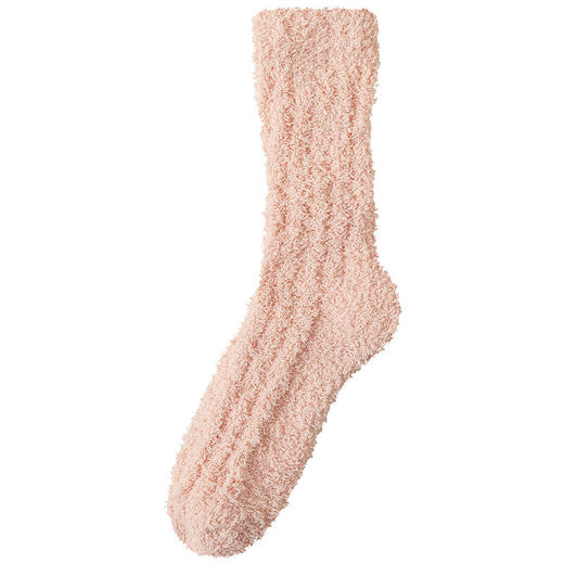 【轻奢礼盒4双装】情侣款珊瑚绒袜子秋冬季加厚保暖居家睡眠袜毛绒月子地板袜礼盒装 商品图4