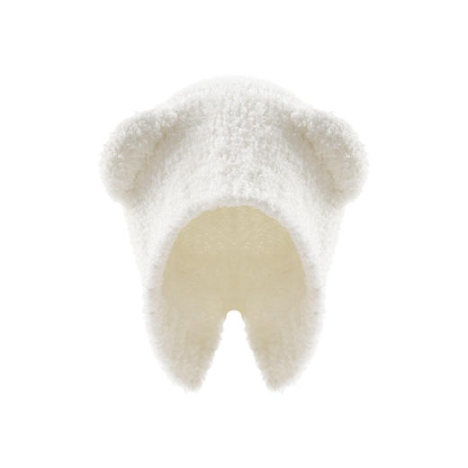 【卡通小熊护耳帽】冬季新款小熊耳朵男女童儿童宝宝针织护耳保暖毛线防风帽子 商品图4