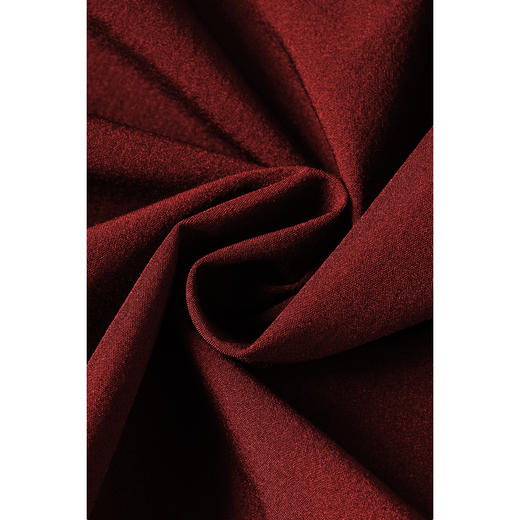 米思阳2026春季新款通勤设计感黑色风衣一粒扣褶皱长袖外套女2600 商品图3