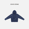 COCO ZONE 简约通勤风连帽外套纯色拉链上衣CC1D2349 商品缩略图0