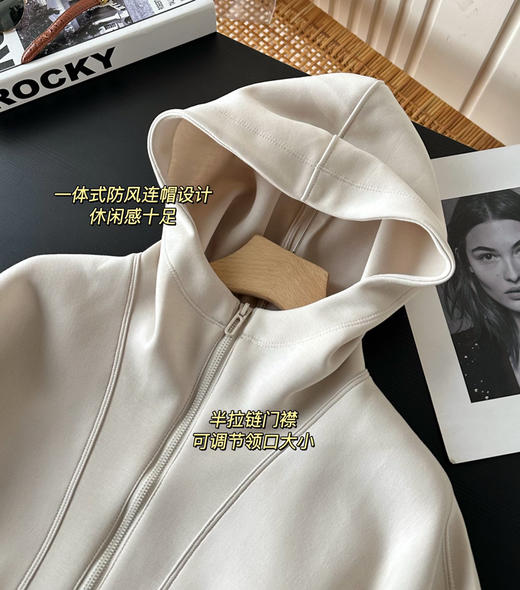 JNBY/江南布衣连帽短款卫衣100605 商品图5