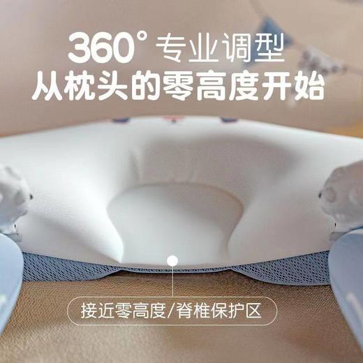 【婴儿多功能三合一定型枕】新生儿防偏头扁头调节枕宝宝排气安抚枕四季 商品图2