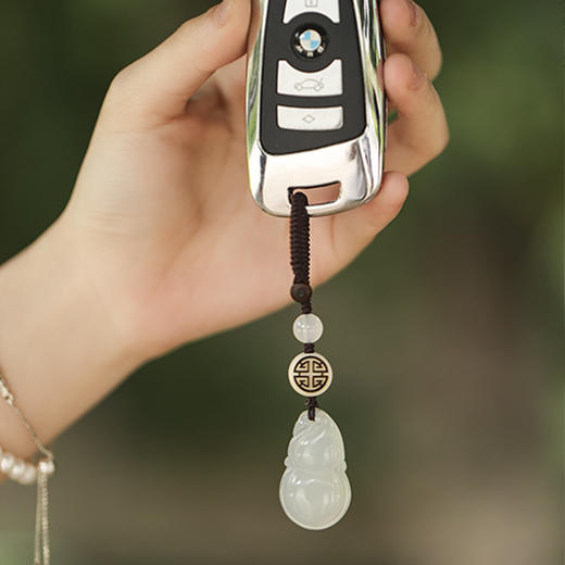 白玉髓钥匙挂件 商品图2