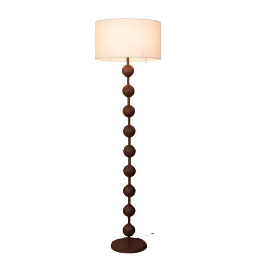 灯具卧室复古立式氛围侘寂风中式中古法式灯新客厅落地灯书房美式 商品图4