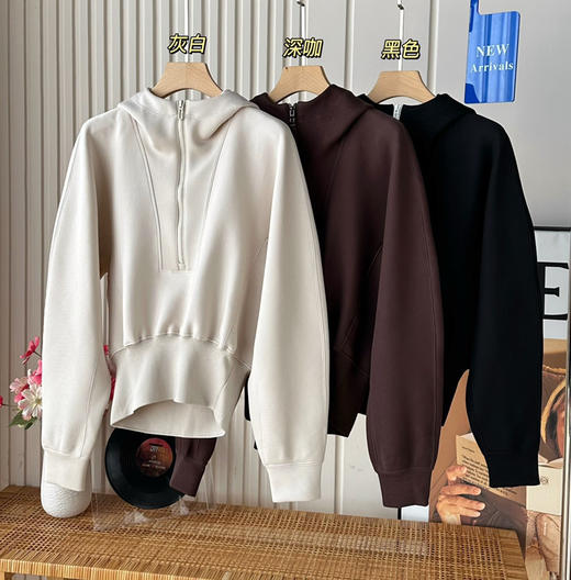 JNBY/江南布衣连帽短款卫衣100605 商品图2