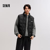 森马羽绒马甲男冬季新款立领印花肌理感外套叠穿内搭时尚百搭 商品缩略图1