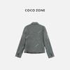 COCO ZONE 时尚翻领双排扣外套百搭长袖上衣CC2D2378 商品缩略图1