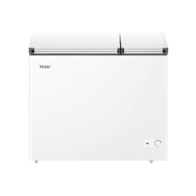 海尔（Haier）210升双温双箱商用家用冰柜 大冷冻小冷藏卧式商用小冰柜家用商用母乳小型冰箱冷柜FCD-210GHXD 7:3冷冻冷藏  双温柜