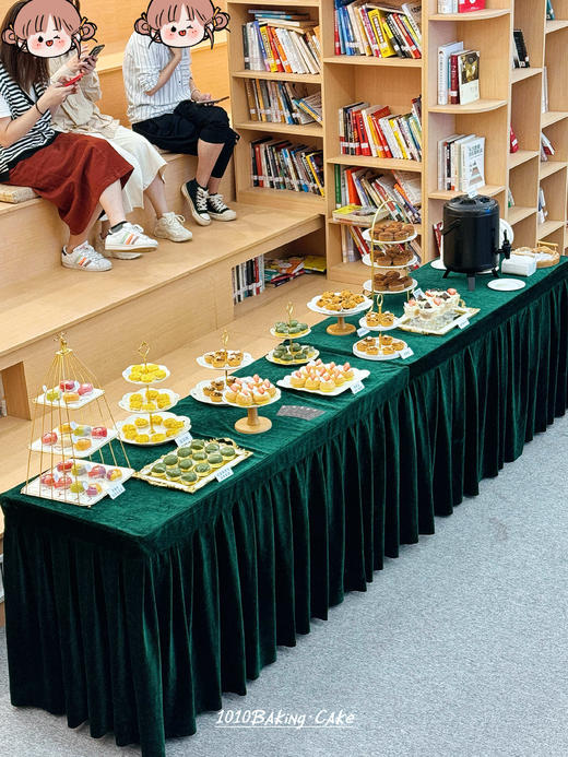 「读者文化园」茶歇户外甜品台案例 商品图2