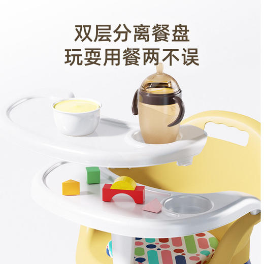 【多功能儿童叫叫餐椅】宝宝吃饭桌餐椅凳子婴儿童椅子家用塑料靠背座椅小板凳 商品图2