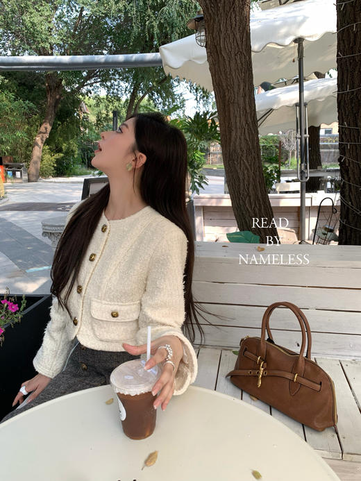 Read Nameless /海运面料圈圈羊毛小香外套＋人字纹羊毛百褶长裙 2024/10/7 商品图12