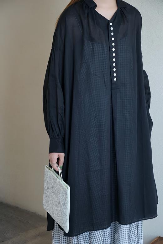 Gauze2色罩裙 商品图0