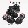 abckids童鞋女童运动鞋加绒2024年冬季新款黑色加厚儿童老爹鞋子 商品缩略图3