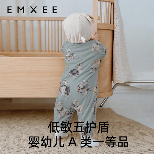 【宝宝服饰】嫚熙夹棉婴儿宝宝衣服秋冬款恒温保暖外出棉服新生婴幼儿连体衣女 商品图5