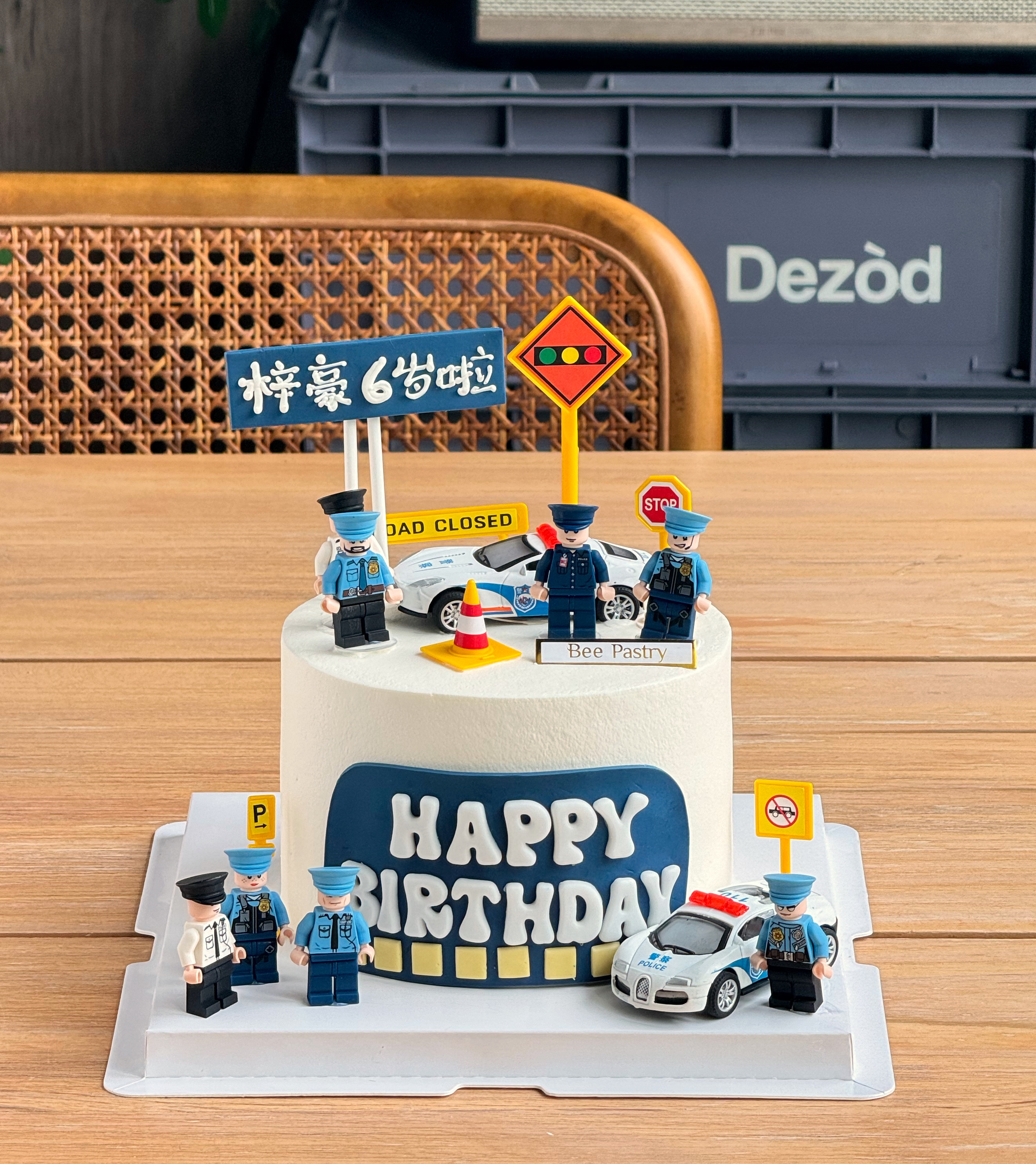 警察蛋糕E款 乐高