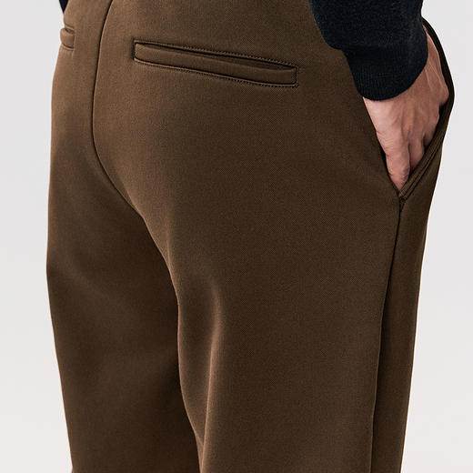 棉仓357818013-弹力针织拉绒锥型暖阳裤 商品图2