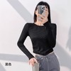 跃牌【瑜堂系列】秋季新款修身瑜伽上衣透气显瘦收腰瑜伽服长袖JYTC010 商品缩略图2