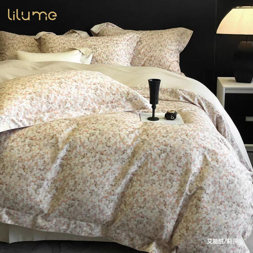 利路米秋冬新款天然本草-Dr.A艾能纤维天丝磨毛四件套莉莎 商品图0