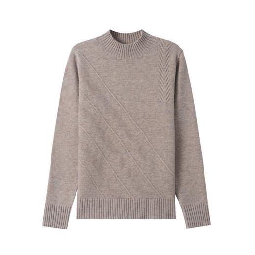 CC-103-1668半高领打底衫女士秋冬时尚洋气韩版短款针织衫2024新款内搭毛衣女 商品图4