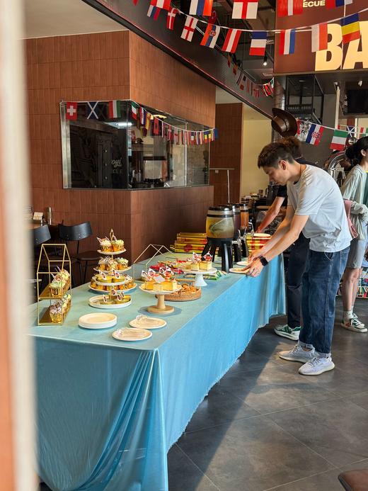 「邈一西厨工坊·开业大吉」茶歇甜品台案例 商品图5