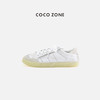 COCO ZONE 复古做旧系带休闲鞋通勤风透气阿甘鞋CC2D2373 商品缩略图0