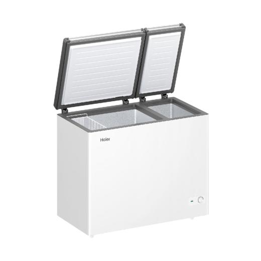 海尔（Haier）210升双温双箱商用家用冰柜 大冷冻小冷藏卧式商用小冰柜家用商用母乳小型冰箱冷柜FCD-210GHXD 7:3冷冻冷藏  双温柜 商品图3