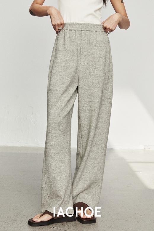 棉仓3571518001-秋季立体剪裁阔腿休闲裤    休闲显瘦宽松百搭镰刀神裤 商品图4