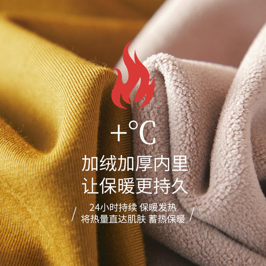 【唯美冬日，温暖如你】柔软保暖，贴心设计，百搭新款打底衫女，细节精致入微。双倍暖，多色可选，让你随时洋气又时髦！ 商品图2