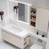 卫浴盆可丽耐马桶轻奢国产洗脸池组合智能浴室柜jbK延长洗手一体 商品缩略图3