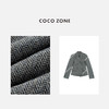 COCO ZONE 时尚翻领双排扣外套百搭长袖上衣CC2D2378 商品缩略图2