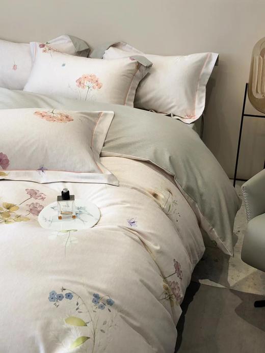 利路米秋冬新款纯棉暖绒磨毛四件套山花烂漫 商品图1