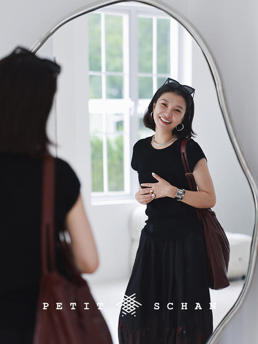 PETIT SCHAN小闪 BAG#012 The Shell of Time 时间的皮壳 意大利进口高级感植鞣小羊皮单肩斜挎包 商品图11