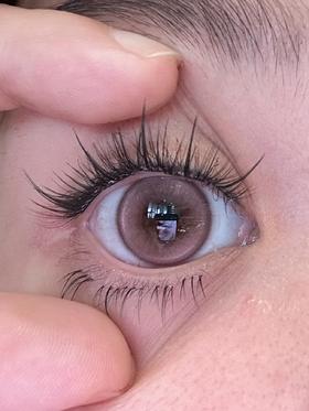 skeye半年抛美瞳 千金肉桂卷 14.5mm