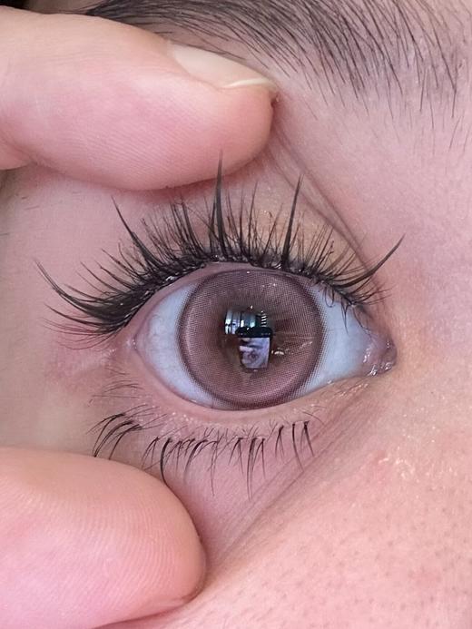 skeye半年抛美瞳 千金肉桂卷 14.5mm 商品图0