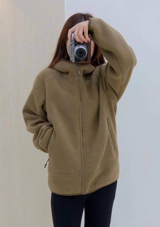 情侣款户外重磅双面摇粒绒外套 商品图5