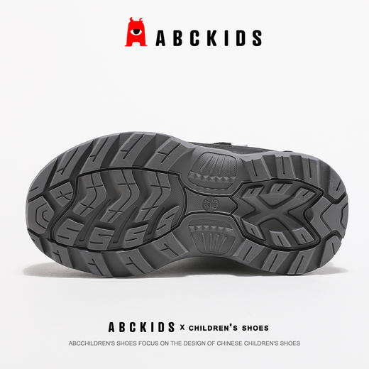 abckids童鞋加绒二棉鞋男童女童2024冬季新款儿童高帮防滑保暖运动鞋 商品图12