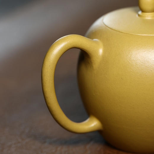 【青山特惠】宜兴 原矿黄金朱泥 美人肩.全手工紫砂壶 180cc 王文浩【高工】 商品图3