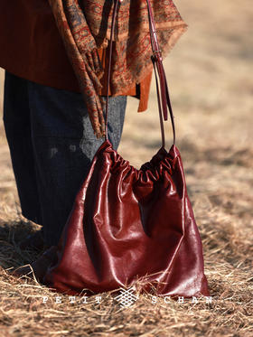 PETIT SCHAN小闪 BAG#012 The Shell of Time 时间的皮壳 意大利进口高级感植鞣小羊皮单肩斜挎包