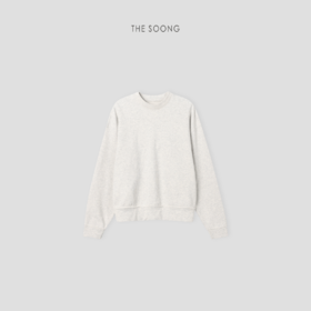 THESOONG"定义随性"*100%棉360克肤感透气落肩卫衣HWTX5720