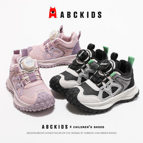 ABCkids童鞋女童加绒运动鞋冬季儿童鞋子二棉鞋女孩童鞋保暖棉鞋