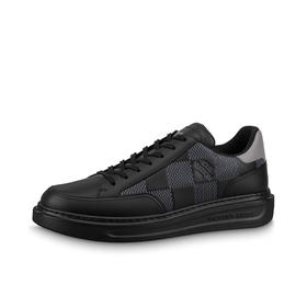 LouIs VUITTON Beverly Hills 牛皮 舒适休闲 低帮 时尚板鞋 男款 黑色（HC）